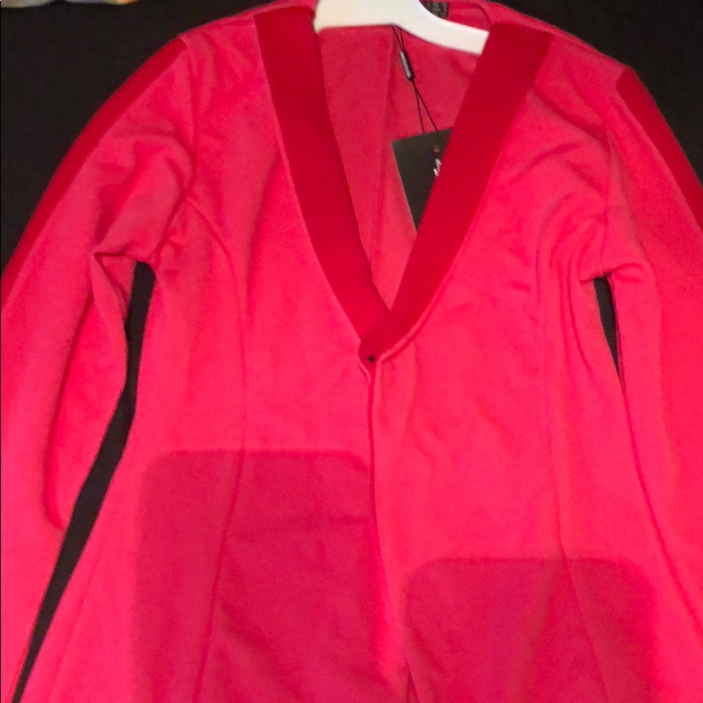 Pink blazer
